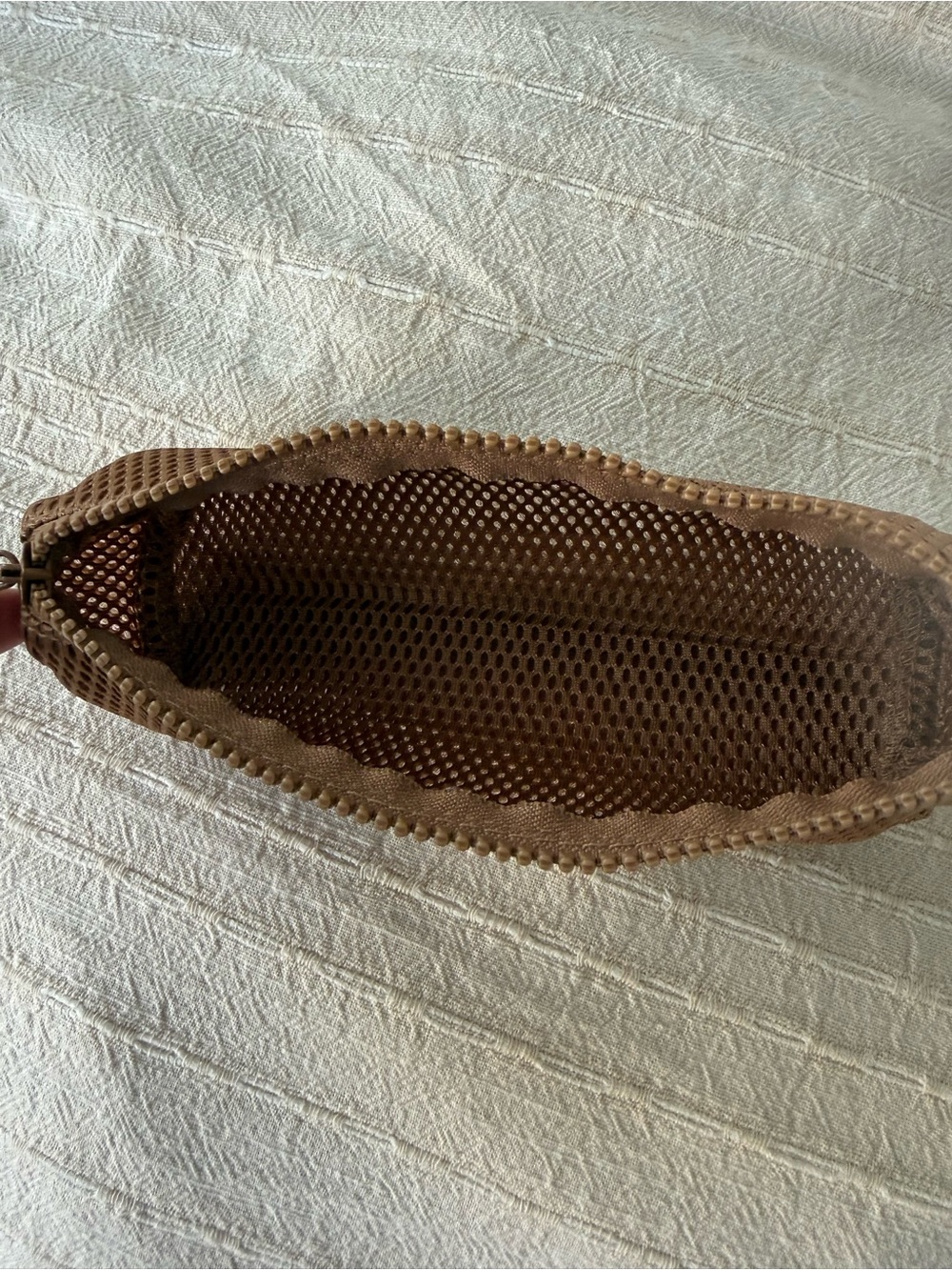 Dagne Dover Camel Tan Hunter Toiletry Bag - Picture 7 of 9